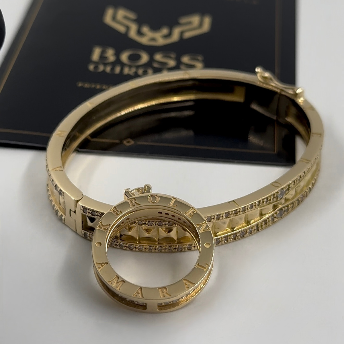 Conjunto Anel e Bracelete BVLGARI