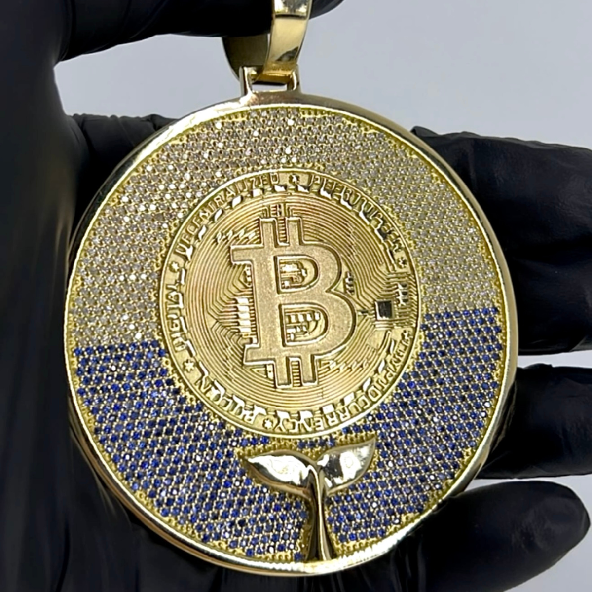 Pingente Baleia do Bitcoin