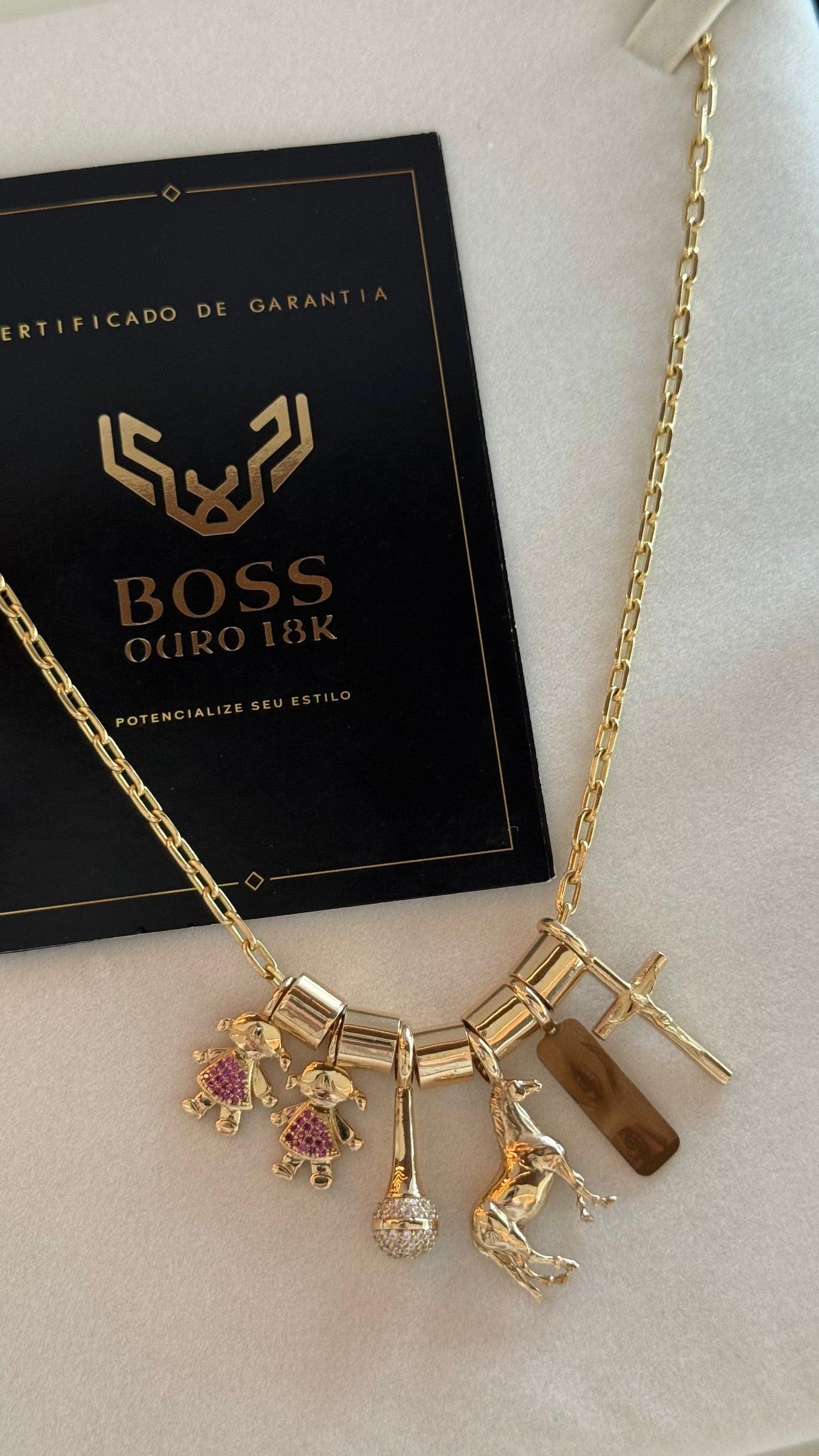 CORRENTE CARTIER PERSONALIZADA